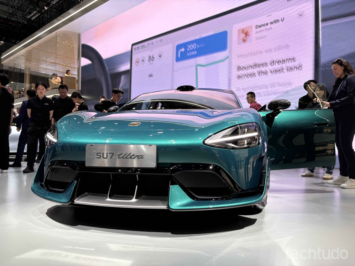 Xiaomi SU7 vs Ultra: vimos como os carros elétricos da Xiaomi são por dentro