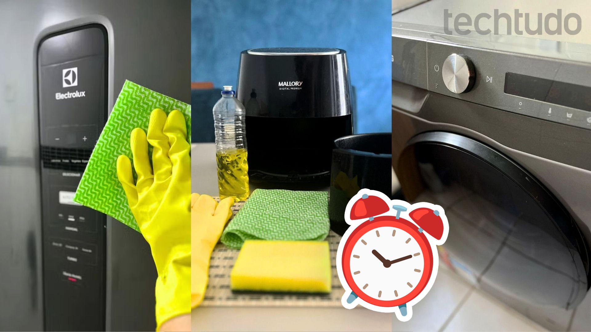Não parece, mas limpar esses eletros leva menos de 5 min! Testamos