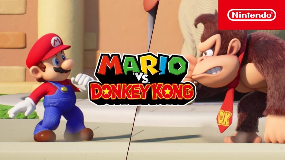 Capa do remake de Mario vs. Donkey Kong para Nintendo Switch — Foto: Divulgação/Nintendo