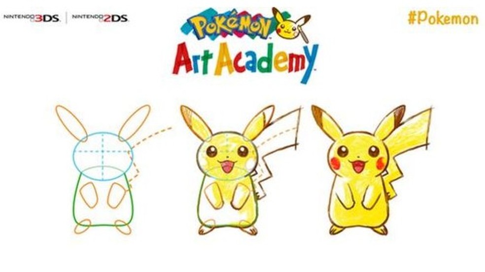 Pokémon Art Academy ensinará lições de desenho usando pokémons (Foto: Gamers Honest Truth) — Foto: TechTudo