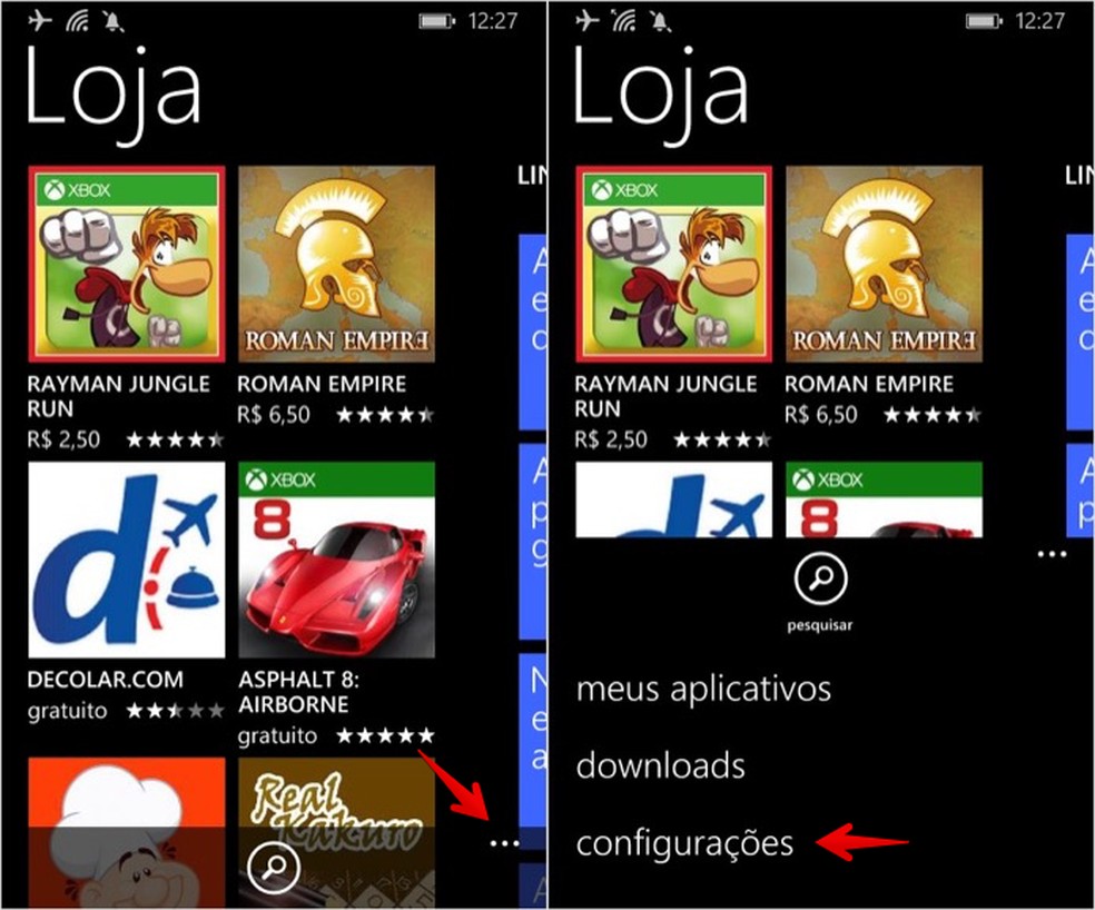 Veja como baixar aplicativos na loja do Windows Phone 8 e 8.1