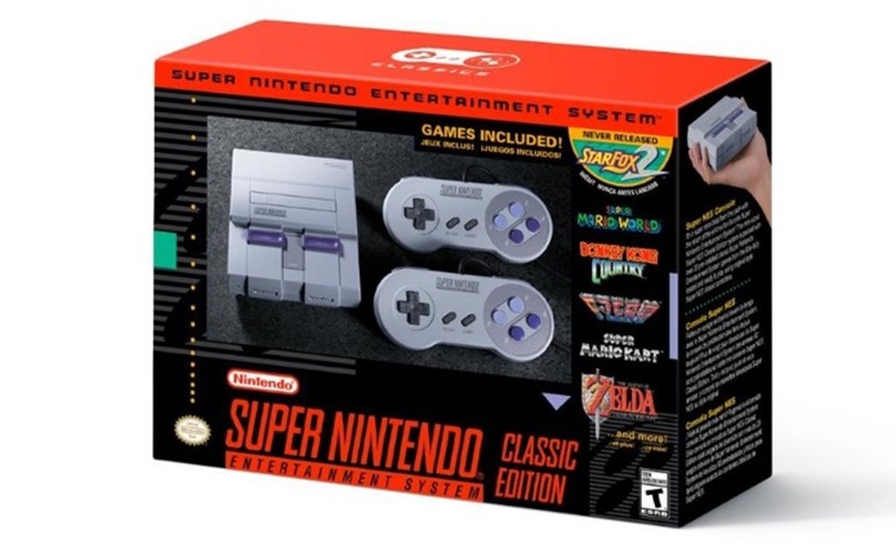 Super Nintendo Classic Ed (Versão China) com 5 Mil jogos - Sebo dos Games -  10 anos!