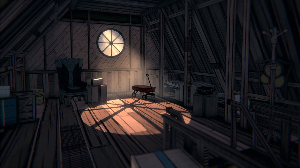 Blue Prince é um jogo de quebra-cabeça focado em narrativa que se passa em uma mansão cujo interior muda constantemente — Foto: Reprodução/Steam