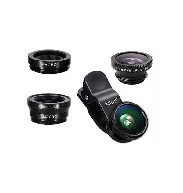 Lentes para celular Ailun 3 em 1