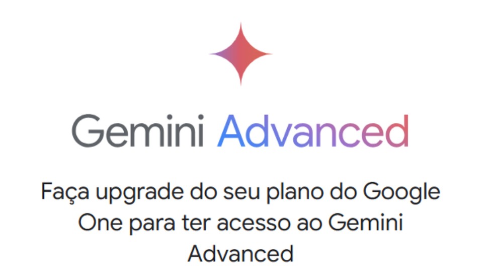 Gemini Advanced libera armazenamento de 2 TB no Google One — Foto: Reprodução/Google