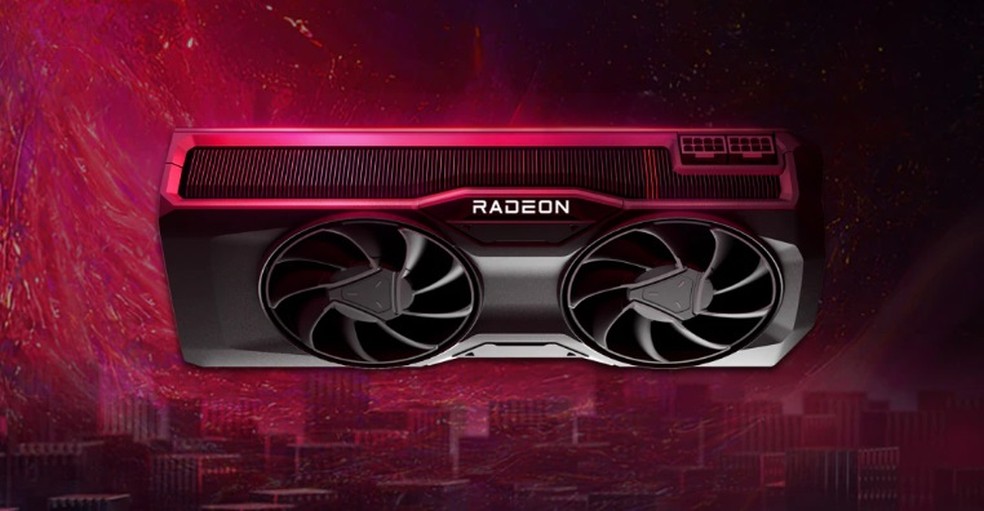 RX 7700 XT é uma das placas de vídeo da AMD com suporte a Ray Tracing — Foto: Divulgação/AMD