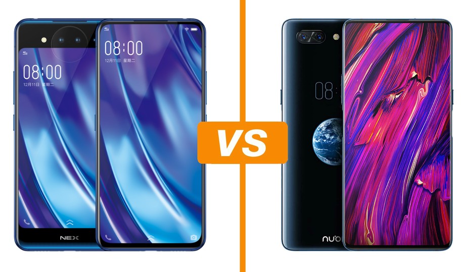 Vivo Nex 2 x ZTE Nubia X: compare celulares com duas telas