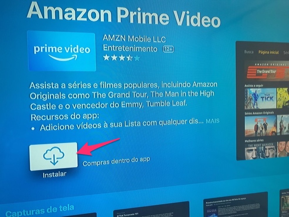 Como usar o Amazon Prime na Apple TV