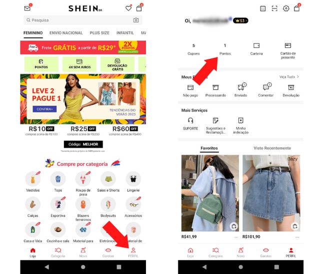 Como ganhar pontos na Shein? Veja guia com 12 formas de conseguir
