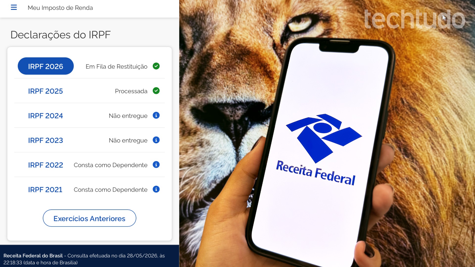 Como saber se a declaração do Imposto de Renda foi aceita? Saiba verificar