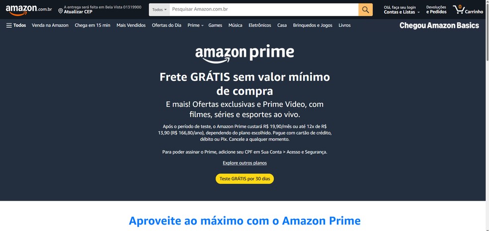  Reprodução/Amazon