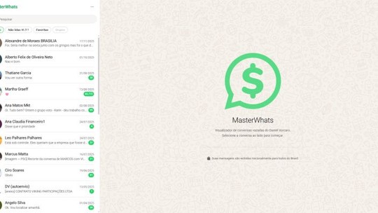MasterWhats: site que simulava WhatsApp com 65 mil mensagens é derrubado