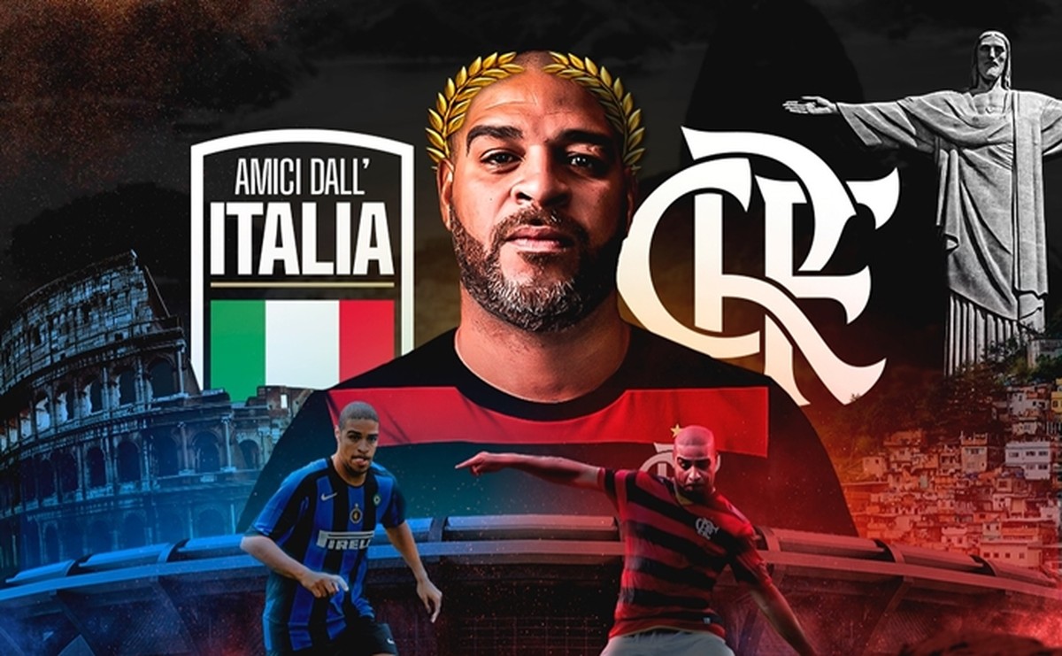 Despedida de Adriano Imperador hoje: onde assistir ao jogo ao vivo