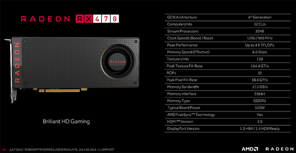 Radeon RX 470 ou RX 480 qual placa de v deo tem melhor custo
