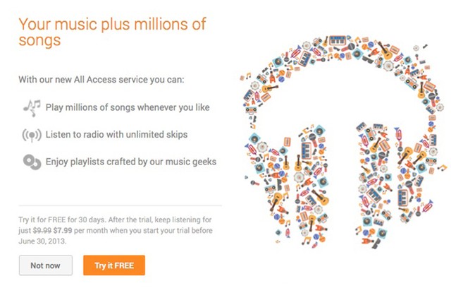 Google Play Music All Access será lançado também para iOS