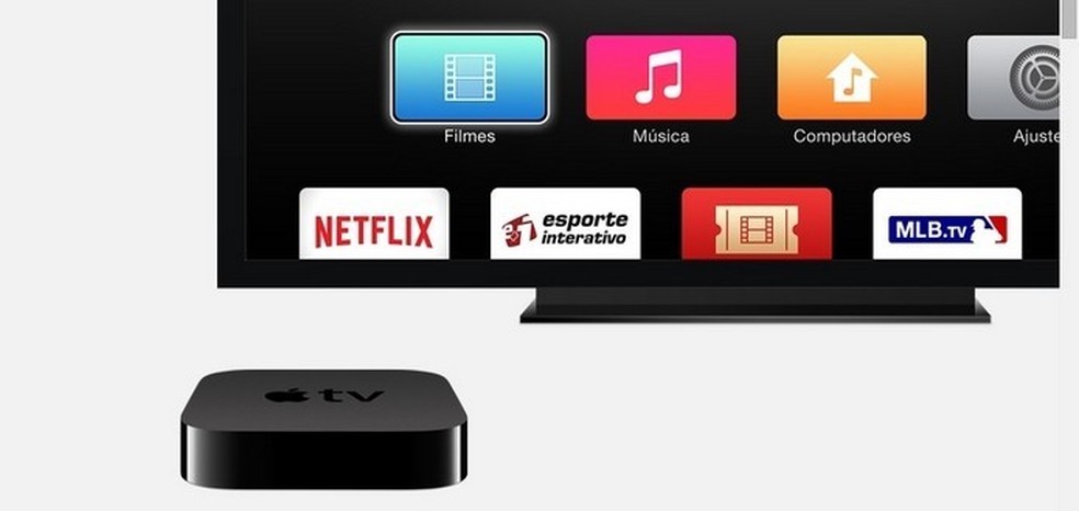 Apple TV permite ver filmes do Netflix (Foto: Divulgação/Apple) — Foto: TechTudo