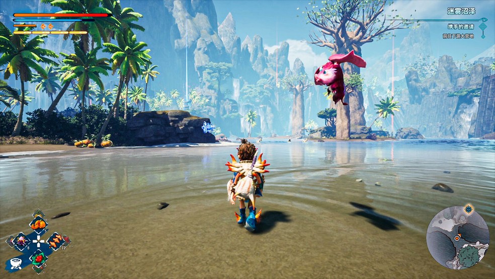 Kaku: Ancient Seal é um jogo de ação e aventura em mundo aberto que deixou o acesso antecipado esta semana — Foto: Reprodução/Steam