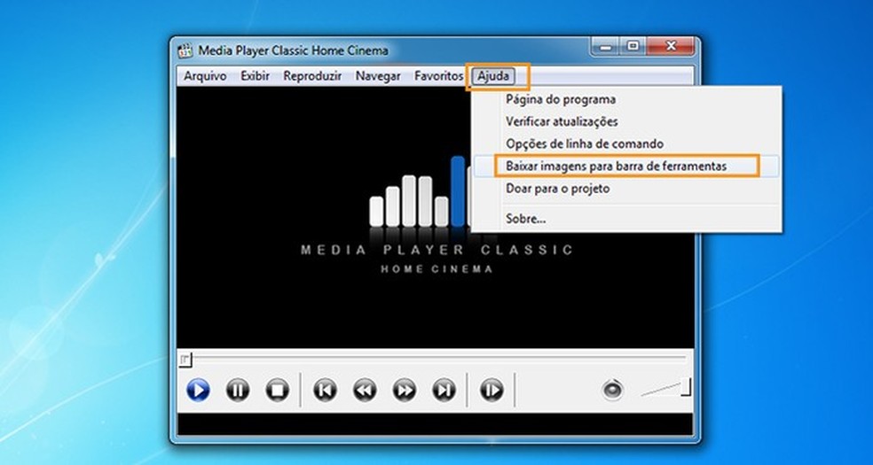 Veja como personalizar o Media Player Classic com bot es coloridos