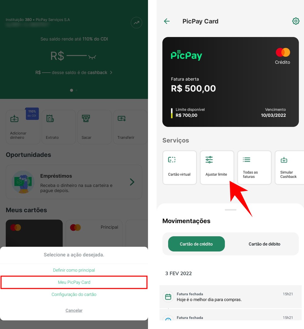 PicPay anuncia redução do limite de transferências por cartão de