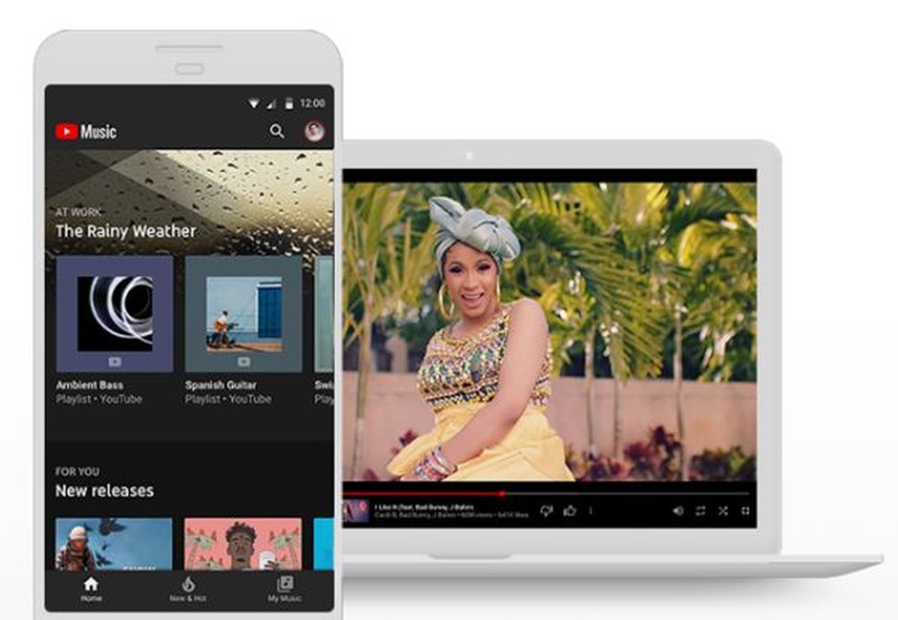 YouTube Music Premium pode ser adquirido à parte do YouTube Premium — Foto: Divulgação/ YouTube