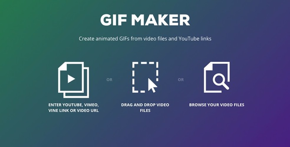Ferramentas online gratuitas para criar arquivos GIF animados