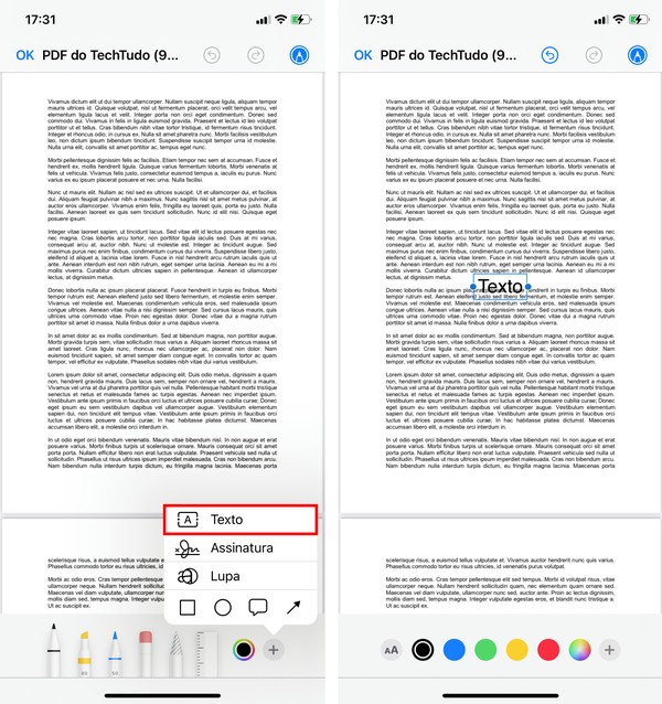 Como editar PDF no iPhone (iOS) de graça sem instalar nada no celular