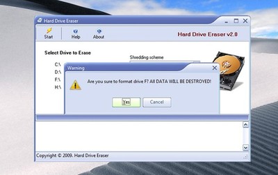 Disc online eraser software