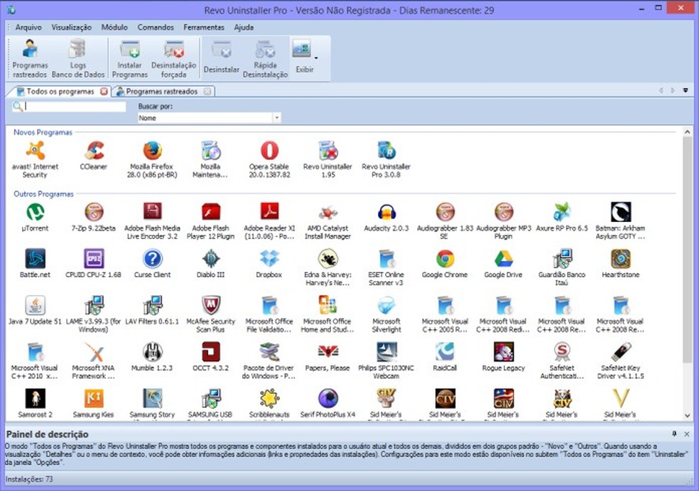 Como remover programa não listado no computador com o Revo Uninstaller