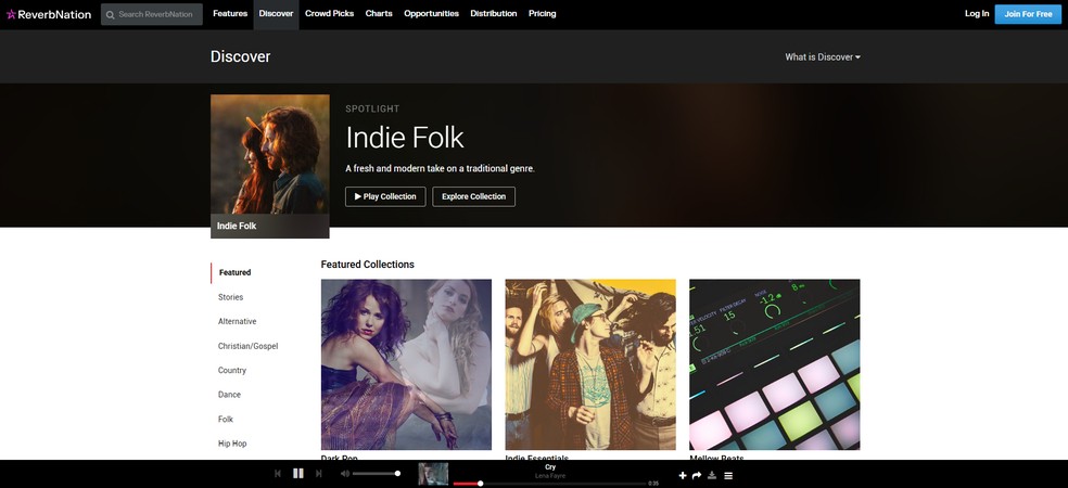  Reprodução/ReverbNation