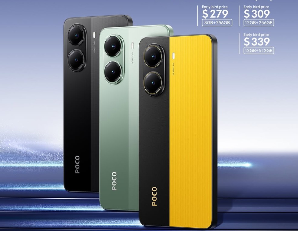 Poco X7 Pro; preços — Foto: Xiaomi/Divulgação