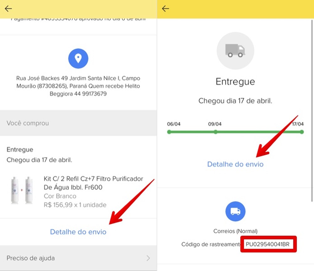 Seu Pacote Está Na Última Etapa Do Percurso Mercado Livre