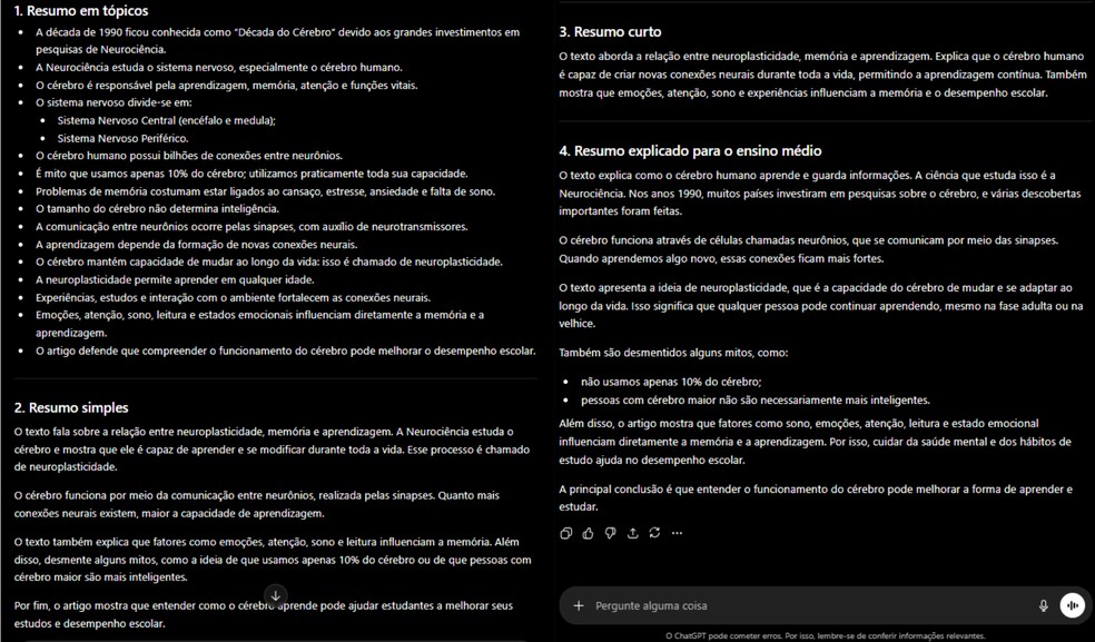  Reprodução/Chat GPT por Késya Holanda