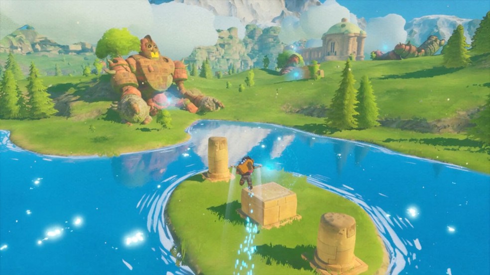 Europa é um jogo de exploração 3D que se passa na vibrante lua de Júpiter onde uma civilização utópica fracassou — Foto: Reprodução/Steam