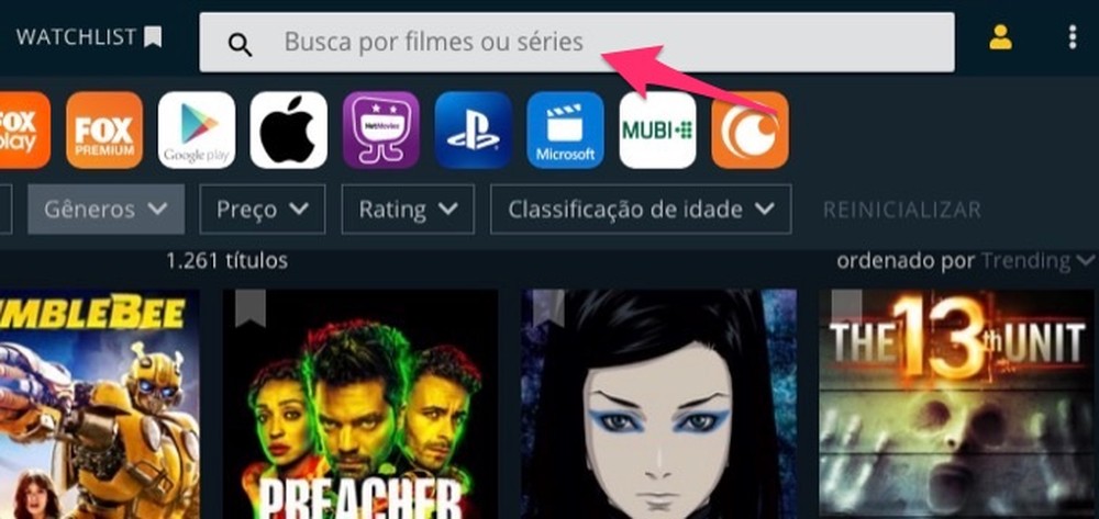 Filmes para assistir: site mostra catálogo de serviços de streaming