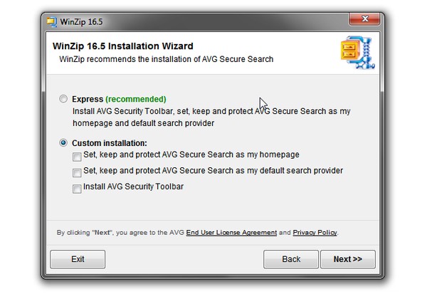 Como instalar e usar o WinZip?