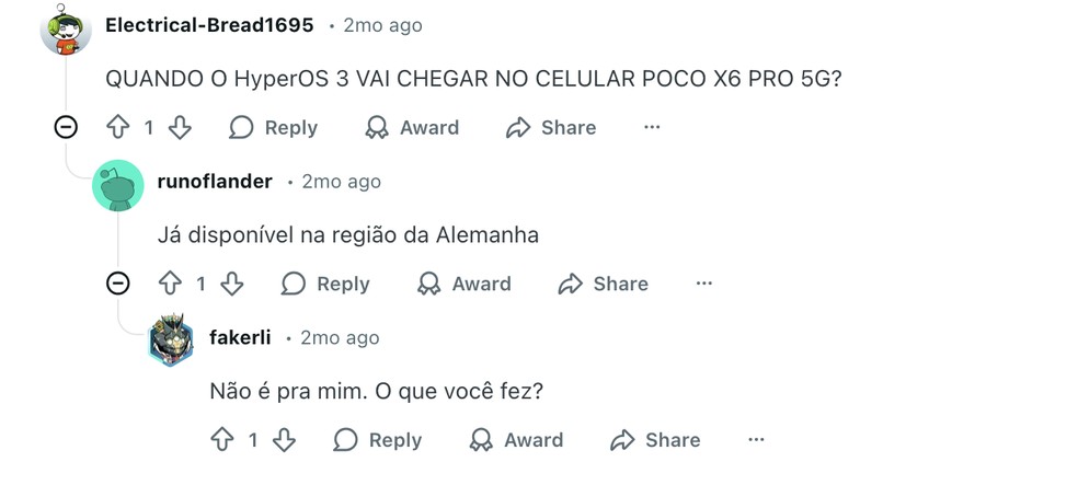  Reprodução/Reddit