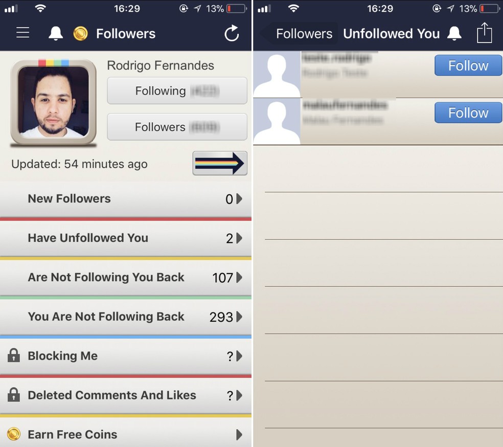 Como saber quem deixou de te seguir no Instagram com cinco apps grátis