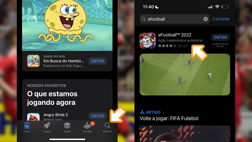eFootball 2022 (ex-PES): como baixar no celular Android e iPhone (iOS)