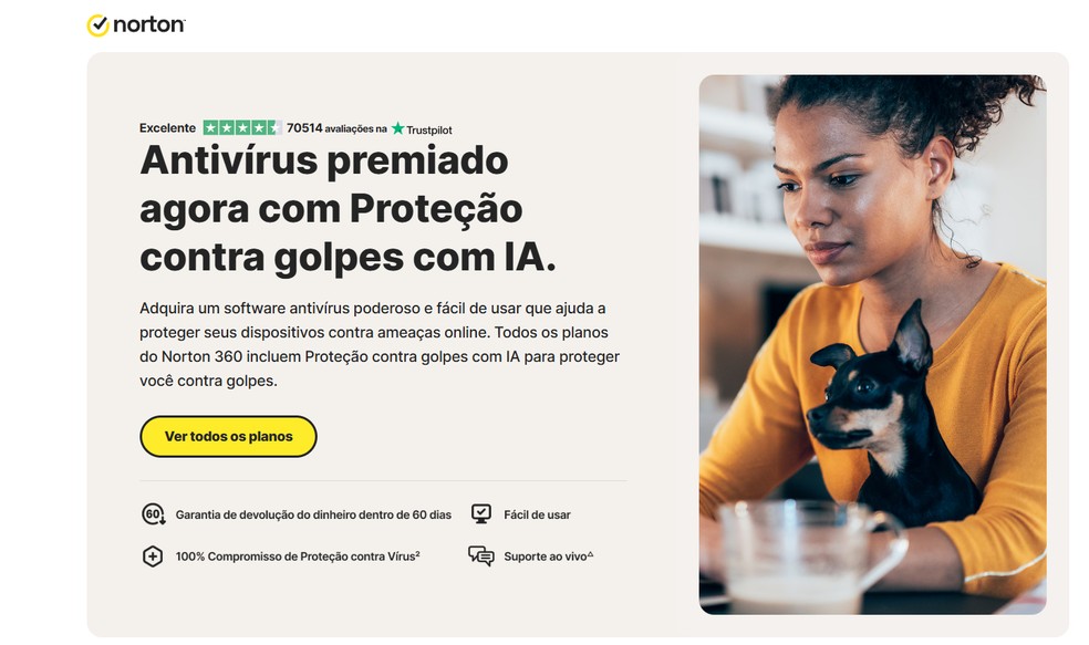  Reprodução / Norton