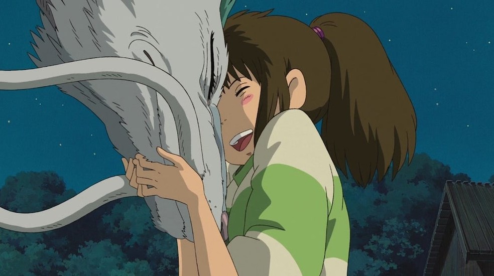 A Viagem de Chihiro: incluindo os relançamentos nos cinemas dos últimos anos, o filme arrecadou cerca de US$ 395 milhões de bilheteria — Foto: Reprodução/Studio Ghibli
