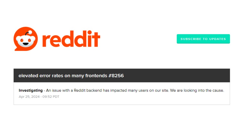 Reddit caiu? Fórum online está fora do ar nesta quinta-feira (25)