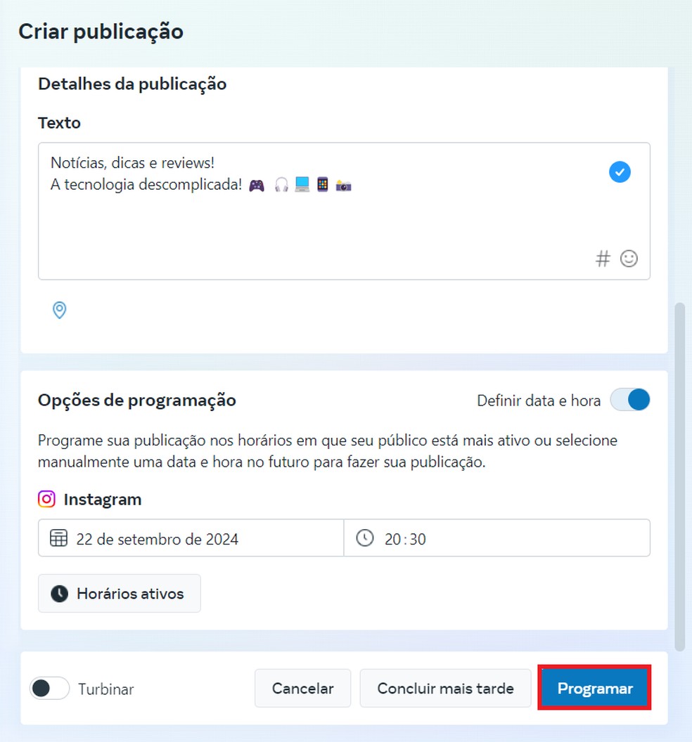 Como programar postagens no Instagram pelo PC e celular passo a passo