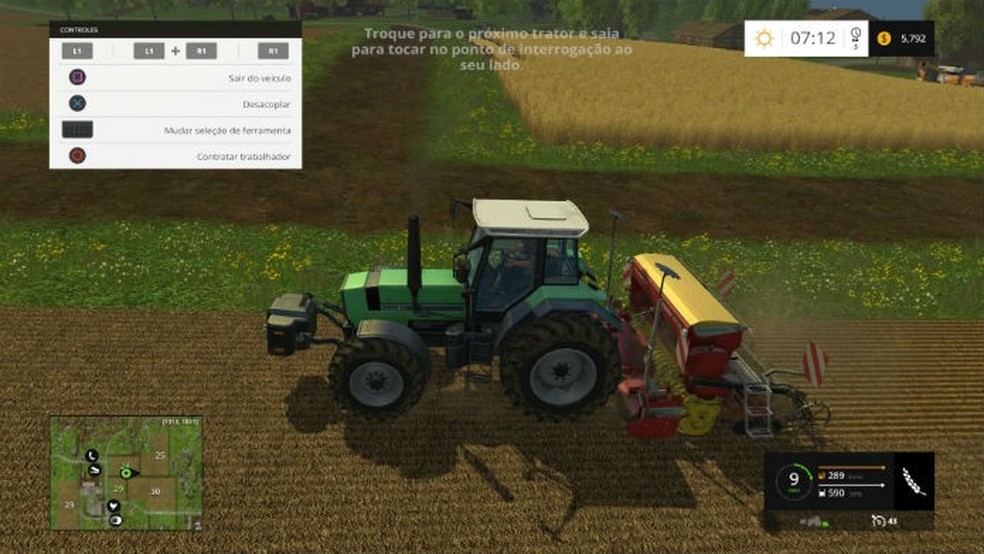 Jogo de Fazenda - Farmig Simulator 15 - Trabalhando com madeira