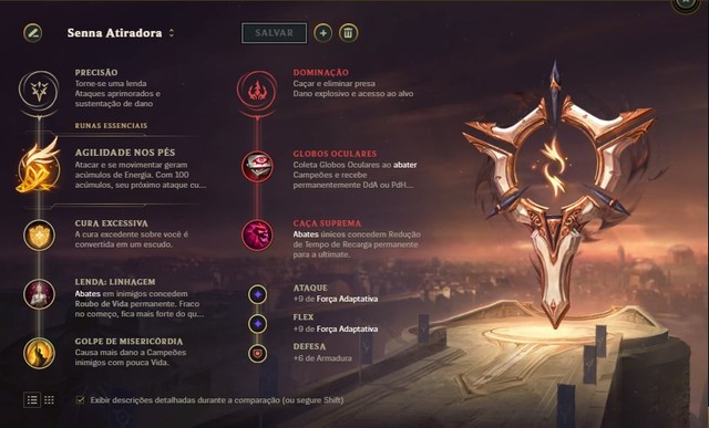 Senna no LoL: dicas de runas, builds de itens e counters da personagem