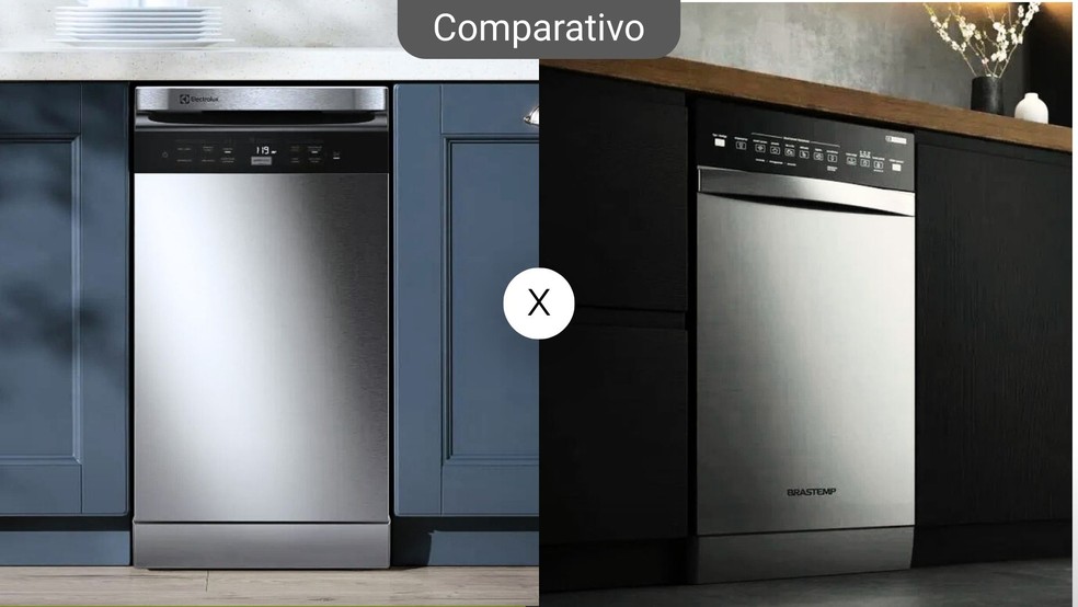 Lava-louças Brastemp ou Electrolux? Veja qual é a melhor para a sua casa — Foto: Arte/TechTudo