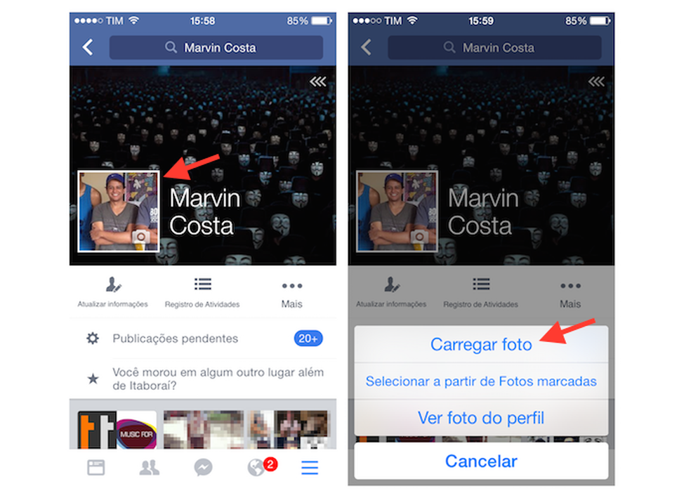 Como Trocar A Foto Do Facebook