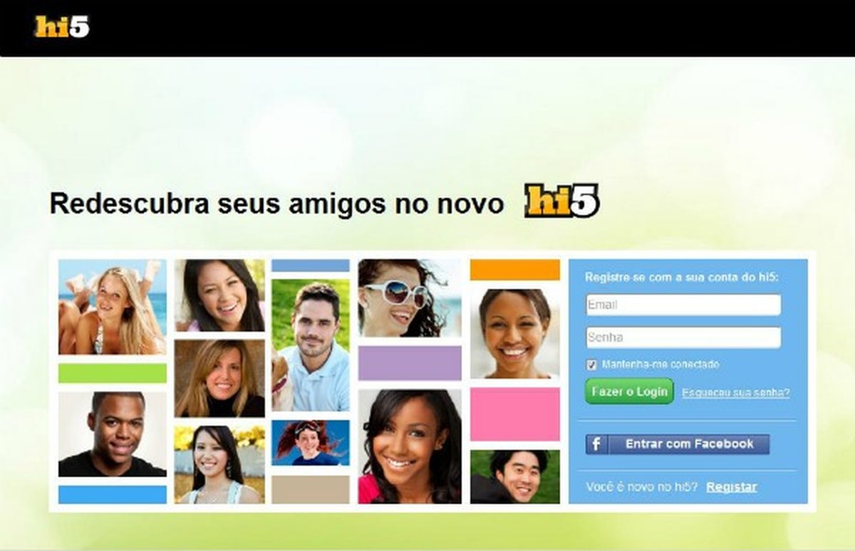 Como criar uma conta no Hi5