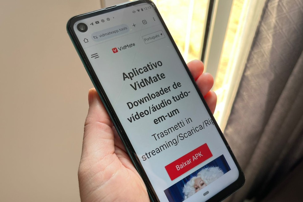 Vidmate é seguro? Saiba tudo sobre o aplicativo em formato APK que baixa músicas gratuitamente no celular — Foto: Reprodução/Mariana Tralback