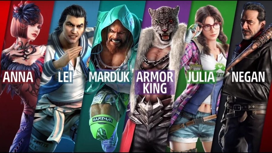 Tekken 7 terá mais 4 personagens inéditos para serem anunciados