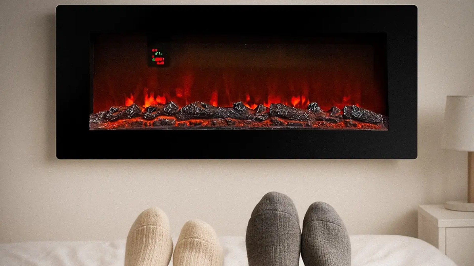 Lareira elétrica e mais opções inovadoras para aquecer no inverno